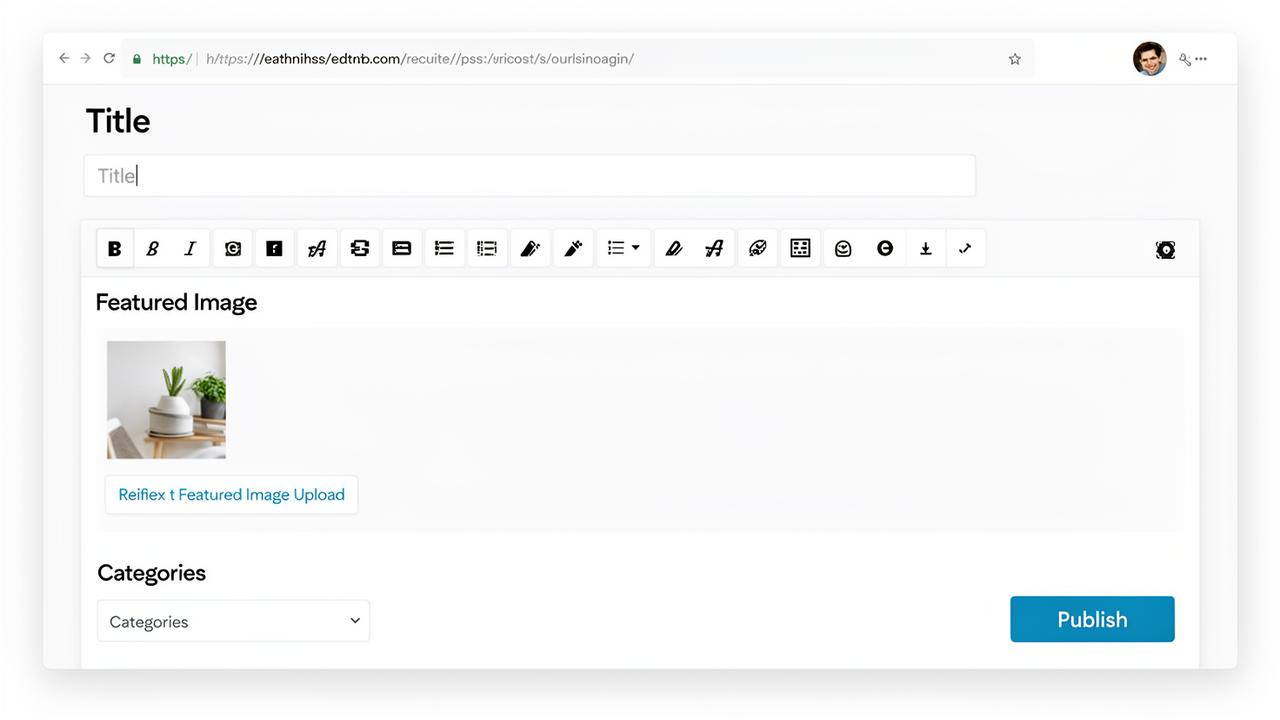 Editor de artículos de Inkify